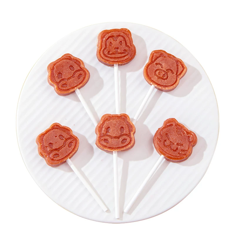 500g！沂蒙公社！56支儿童生肖山楂棒棒糖