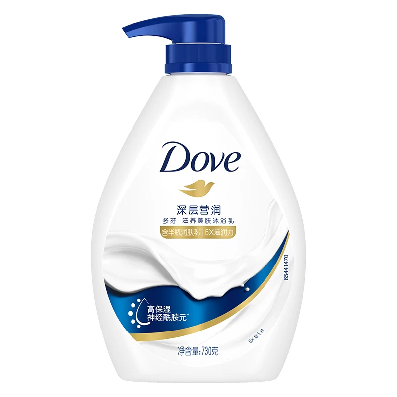 多芬牛奶滋润保湿沐浴露730g