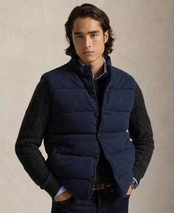 Polo Ralph Lauren 男士人字纹马甲