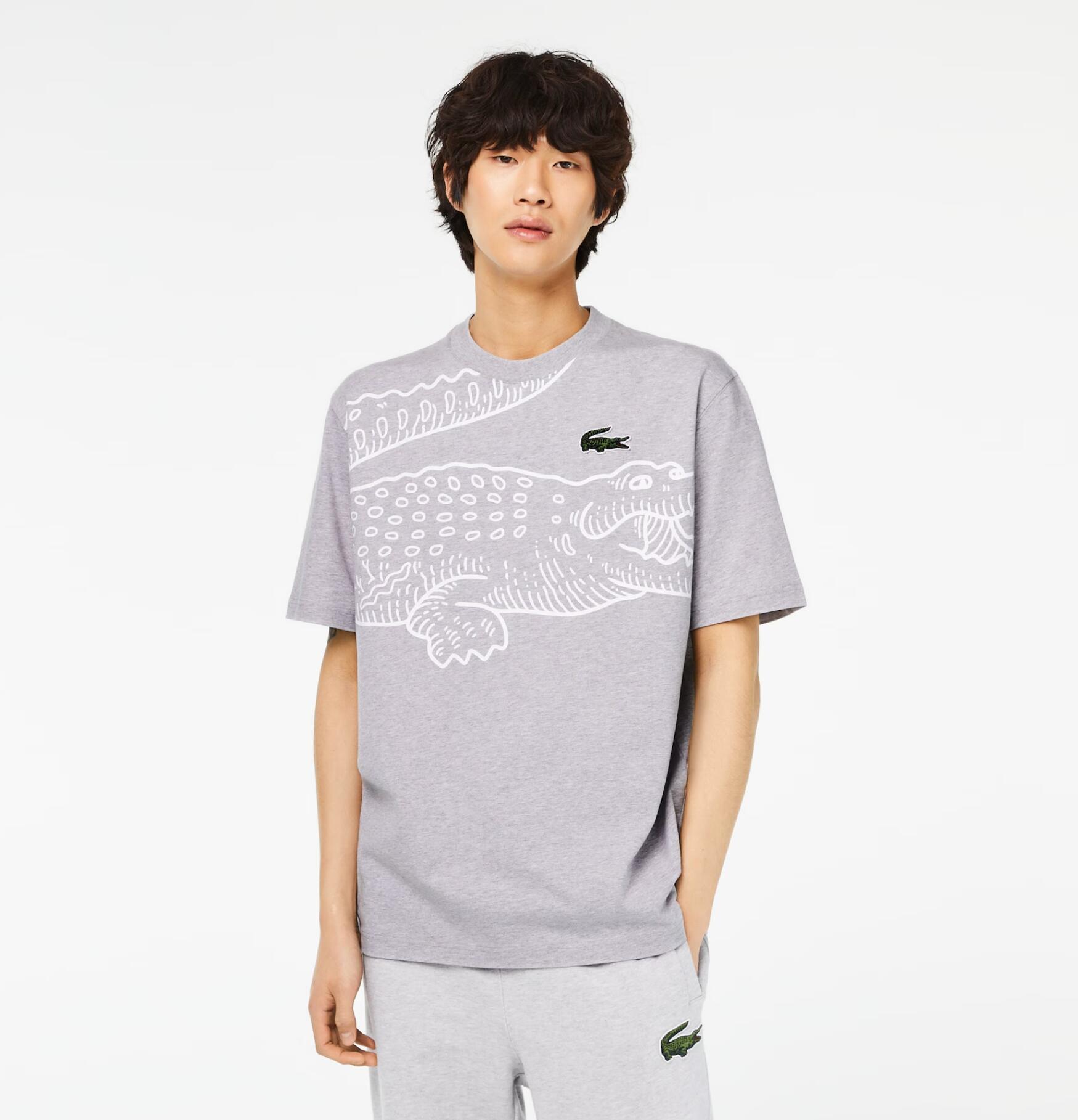 Lacoste鳄鱼男士宽松时尚T恤 多色选