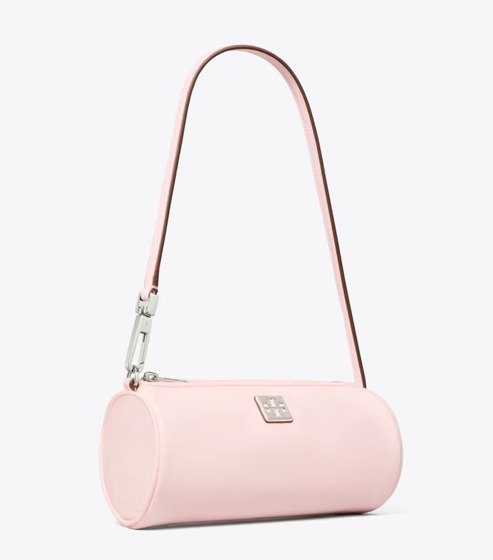tory burch Virginia Cylinder 汤丽柏琦法棍包 Pink OS