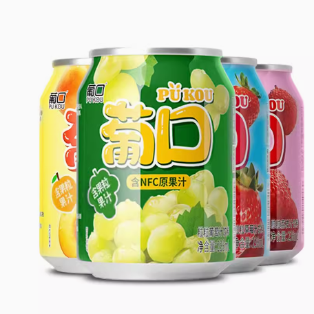 12元！葡口NFC大果肉果汁饮料238mlx6罐（需凑单）
