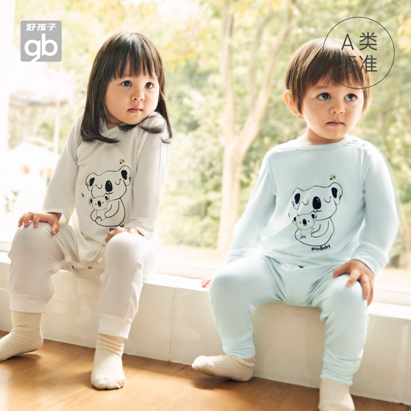 【好孩子】婴儿春款连体衣系带哈衣