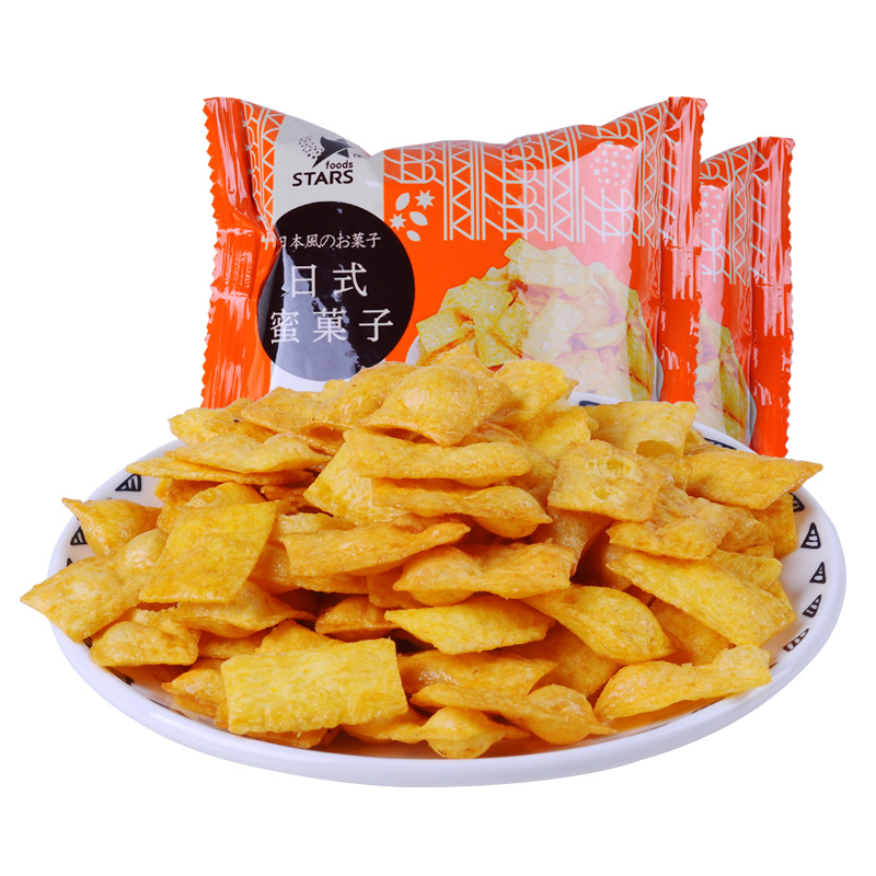 【9.9元】香港众星日式原味蜜果子 300g