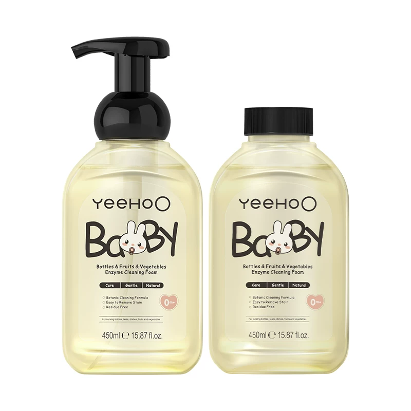 英氏奶瓶清洗剂新生婴儿专用宝宝洗奶瓶清洁剂果蔬洗洁精清洗液