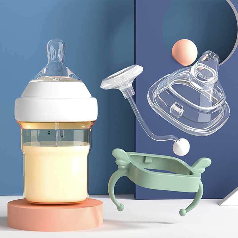 【hegen】吸管重力球通用宽口奶瓶配件