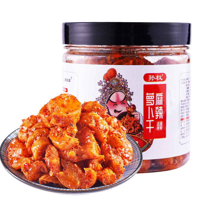 萝卜干辣脆下饭菜嘎嘣脆咸菜川味腌菜