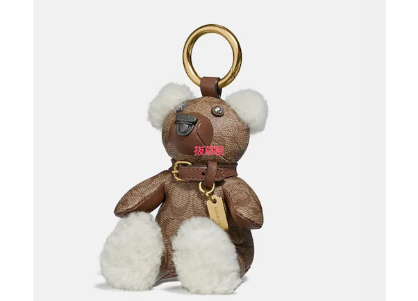 coach蔻驰bearbagcharm小熊挂件