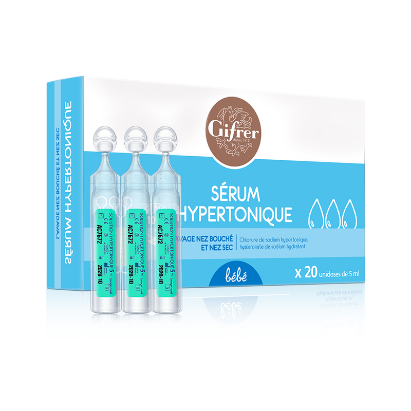 Gifrer儿童鼻塞通鼻滴液5ml*20