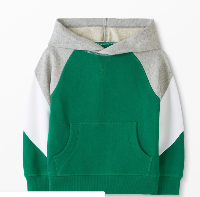  Hanna Andersson Colorblock连帽衫