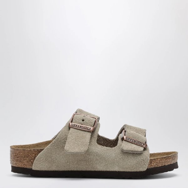 Birkenstock  Arizona 真皮拖鞋 浅褐色