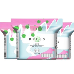 51.9元！吉氏 婴儿拉拉裤 XXL54片（反6猫卡）