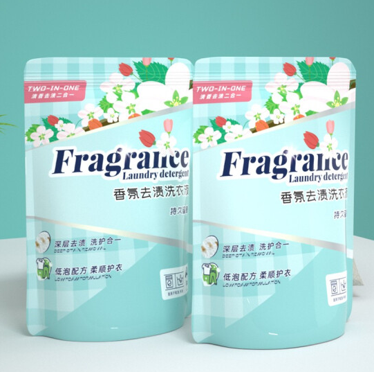 3.9元包邮！蓝漂持久留香洗衣液300g袋装洗衣液 300g*2袋