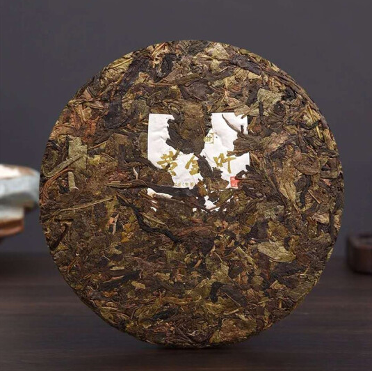 49元包邮！涧客 金叶冰岛普洱生茶357g*2片