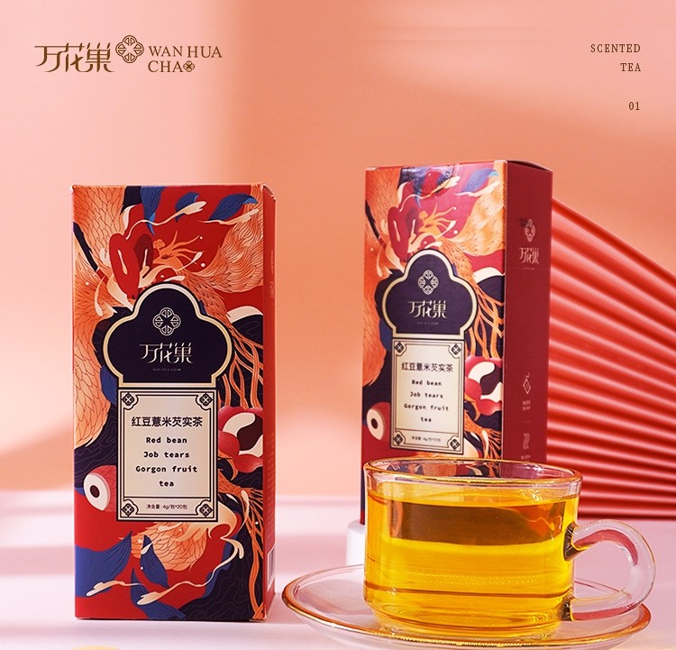 【拍3件】万花巢红豆薏米茶80g*3