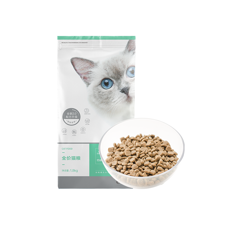 网易严选全期无谷深海鱼成猫粮1.8kg