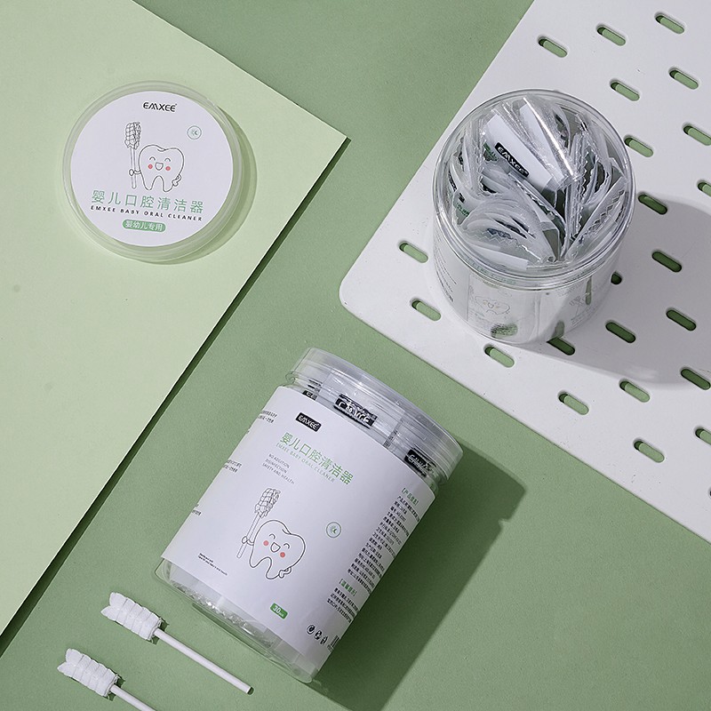 嫚熙宝宝舌苔清洁牙刷30只