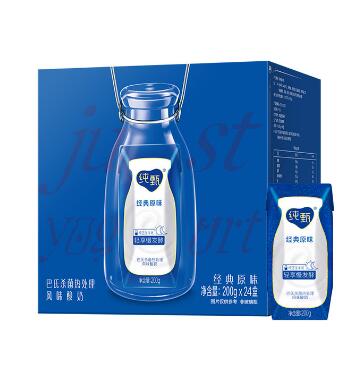 10.9元！蒙牛纯甄酸奶200g*6瓶