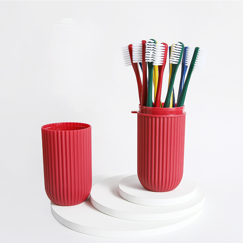 【可签到】成人软毛牙刷12支送2个漱口杯