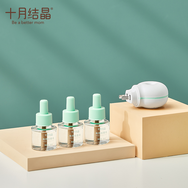 十月结晶婴儿蚊香液1器3液