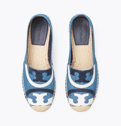 Tory Burch Poppy Logo草编渔夫鞋 折后 拔草哦