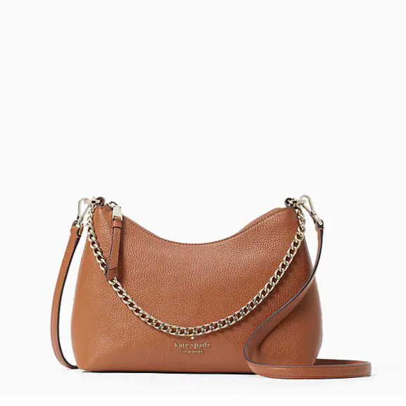 Kate Spade zippy pebbeled 斜挎包