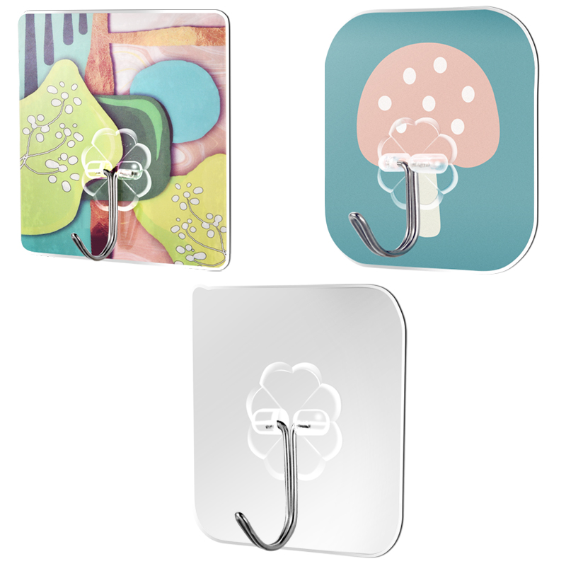 挂钩强力承重粘胶贴浴室壁挂