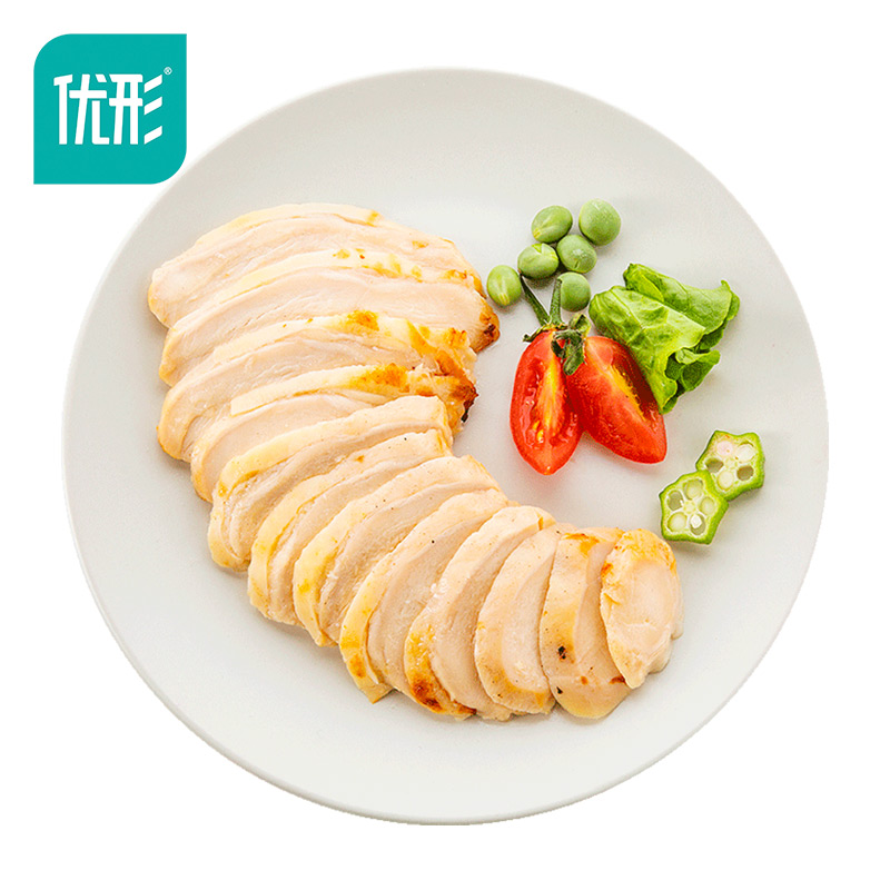 优形鸡胸肉电烧原味6袋共600g