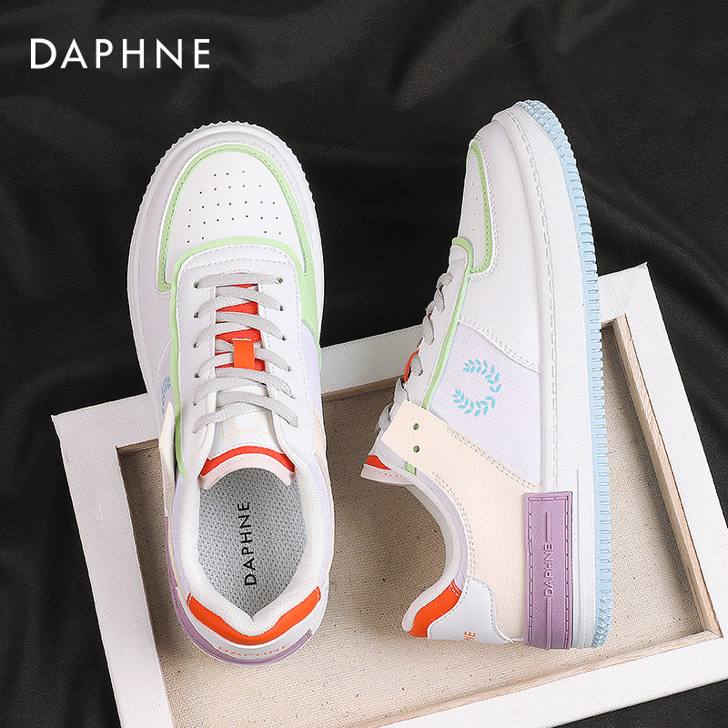 【JD旗舰店】达芙妮（DAPHNE）透气百搭运动休闲鞋