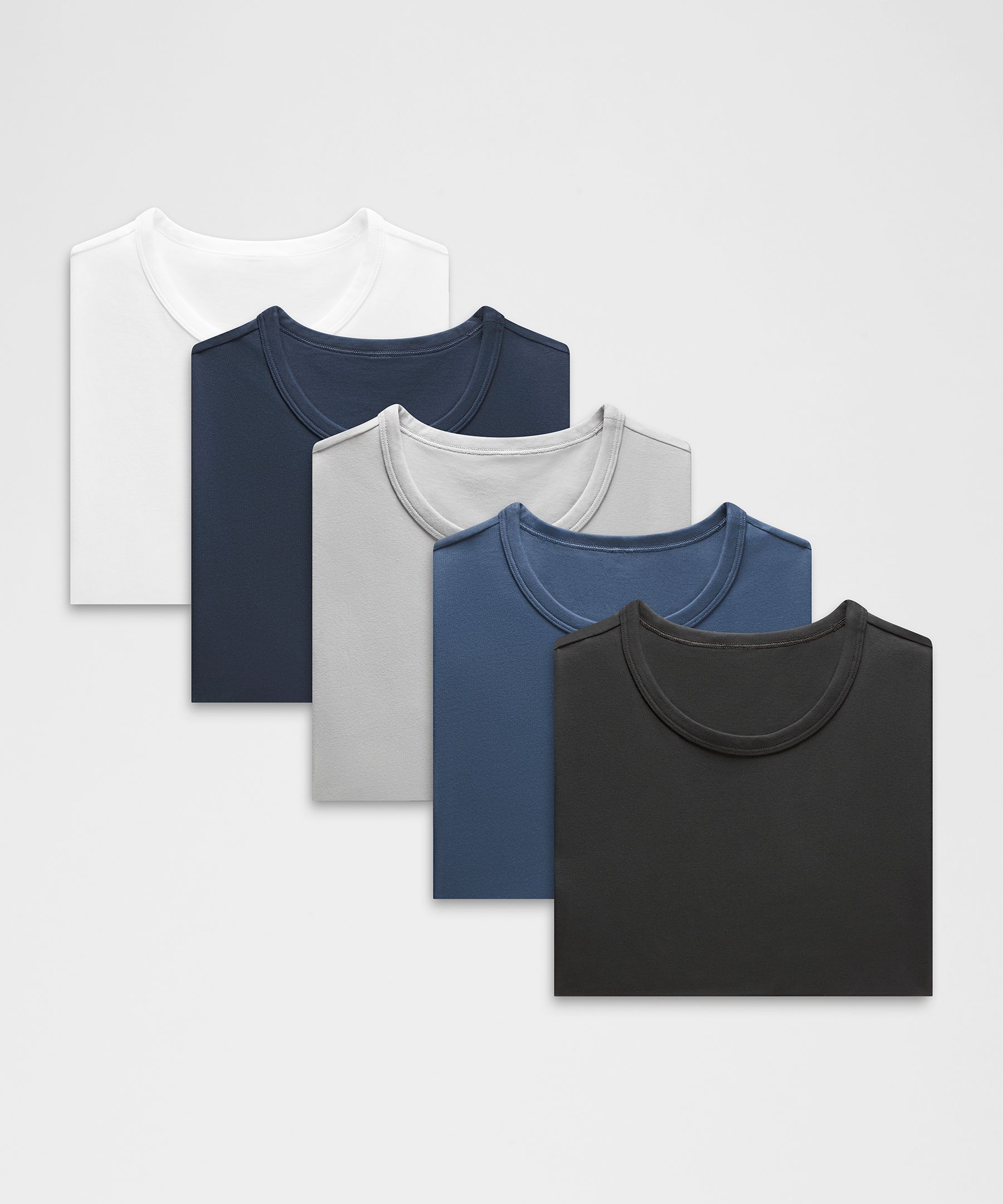 Lululemon Organic Cotton Classic-Fit T-Shirt *5 Pack