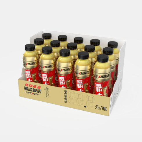 20.77元包邮！新希望霸夫植物能量维生素饮料500ml*15瓶