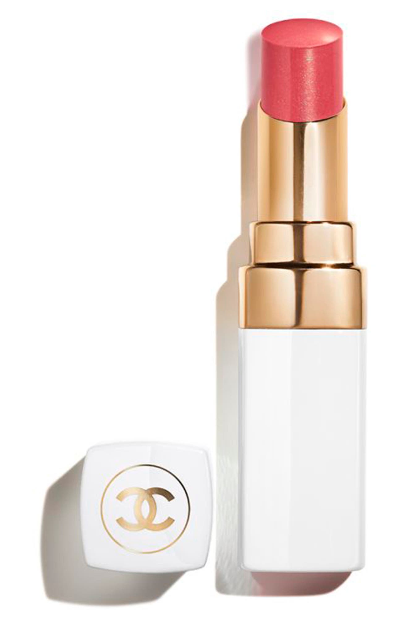 CHANEL香奈儿ROUGE COCO BAUME白管唇膏918 - MY ROSE