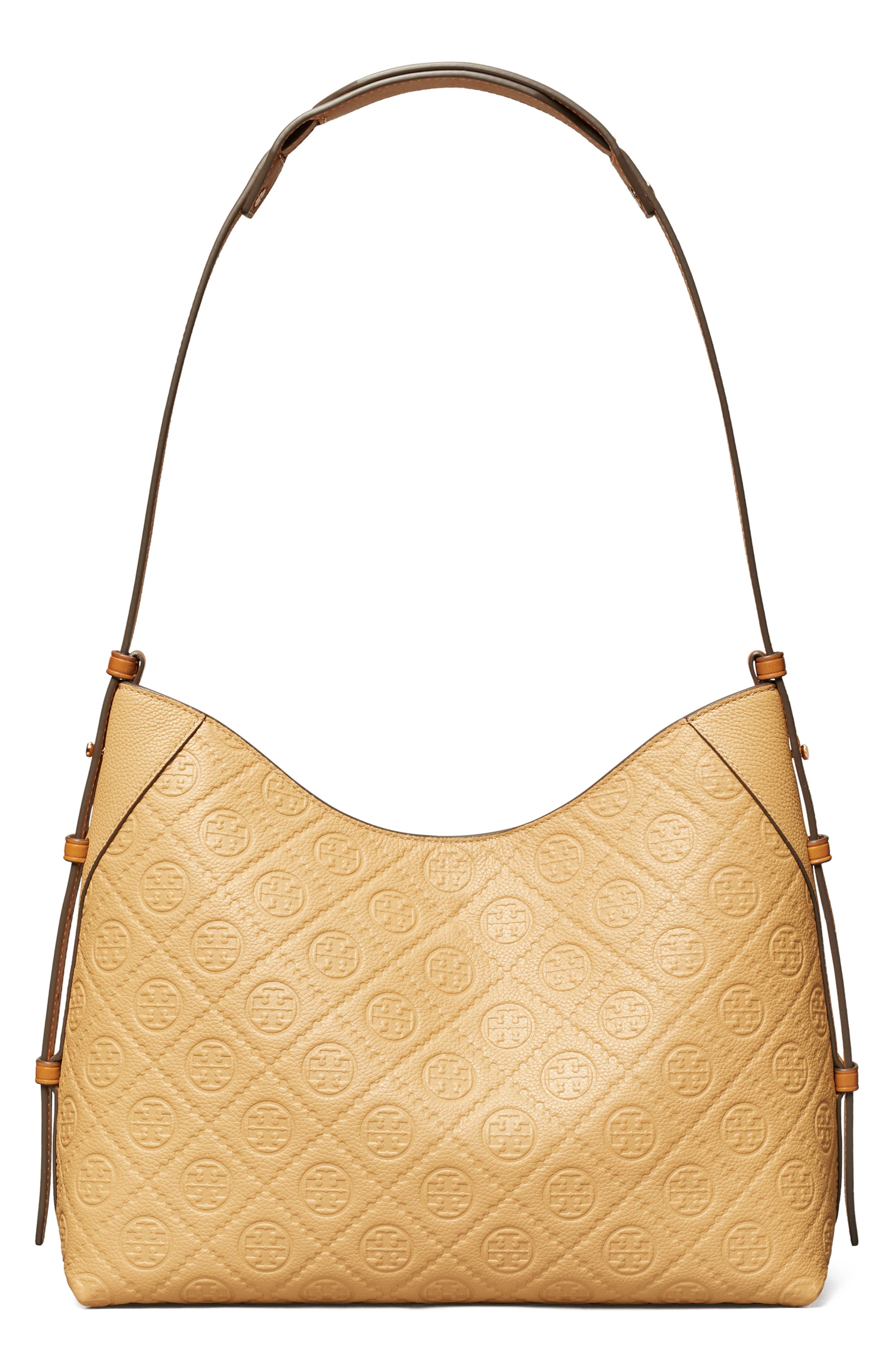 Tory Burch T Monogram Pebble 汤丽柏琦信使包