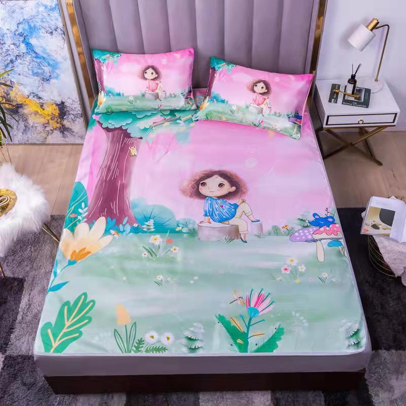 售后兜底！A类冰丝凉席三件套欧式提花工艺