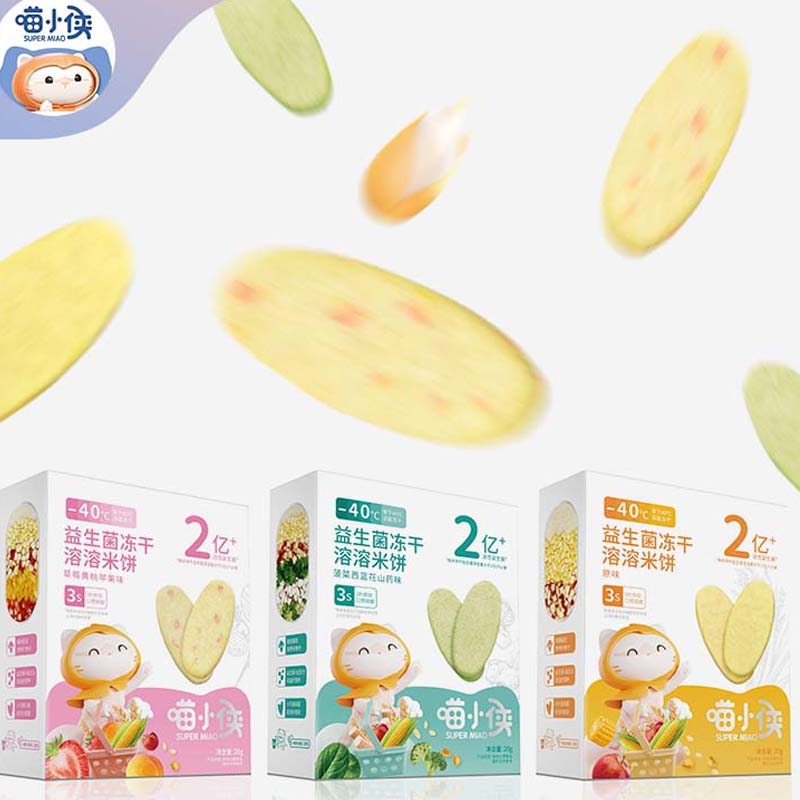 喵小侠健康零食冻干米饼