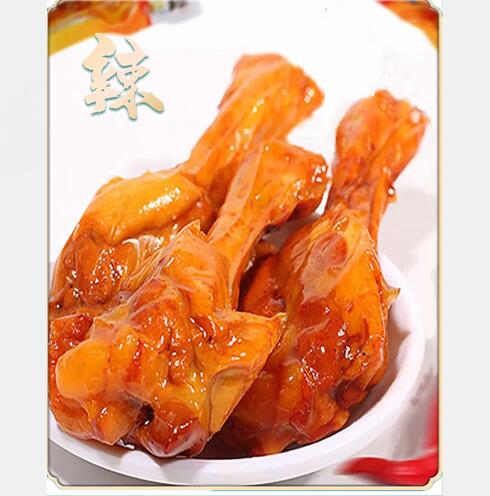 9.9元包邮！秘制烤翅根鸭腿42g*5袋