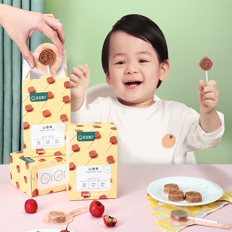 宝宝馋了零食山楂棒单盒装
