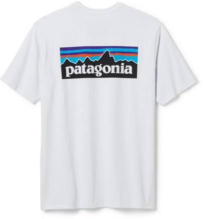 Patagonia P-6 Logo 巴塔哥尼亚男士T恤 White XS