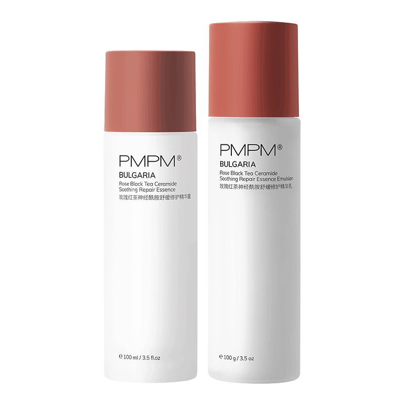 【PMPM】玫瑰红茶神经酰胺精华水乳套装