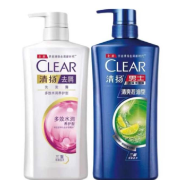 【紧急更新，退货吧】39.9元包邮！清扬 去屑洗发水750ml*2