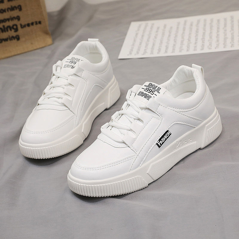 春季2022新款ins小白女鞋百搭运动老爹潮鞋板鞋白鞋网红