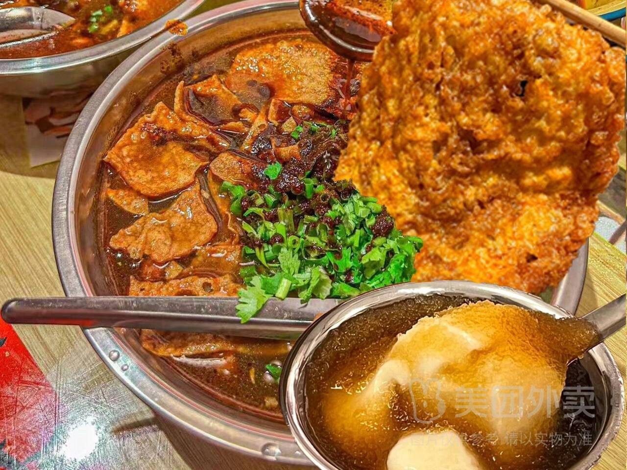 柳州肥姨妈螺蛳粉+牛肉丸+豆花，券后价20.9元