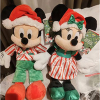 Disney迪斯尼圣诞限定款玩偶 15寸 米奇/米妮
