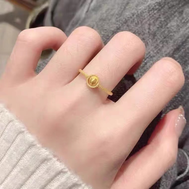 【时来运转】轻奢黄金戒指