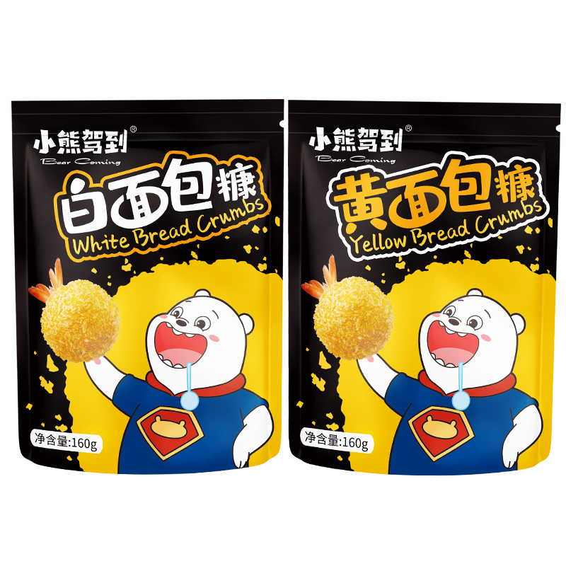 【稳定签到】小熊驾到面包糠160g