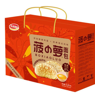 【有券的上】6.75元！达利园 菠小萝面包 1200g （需凑单 付10.15元）
