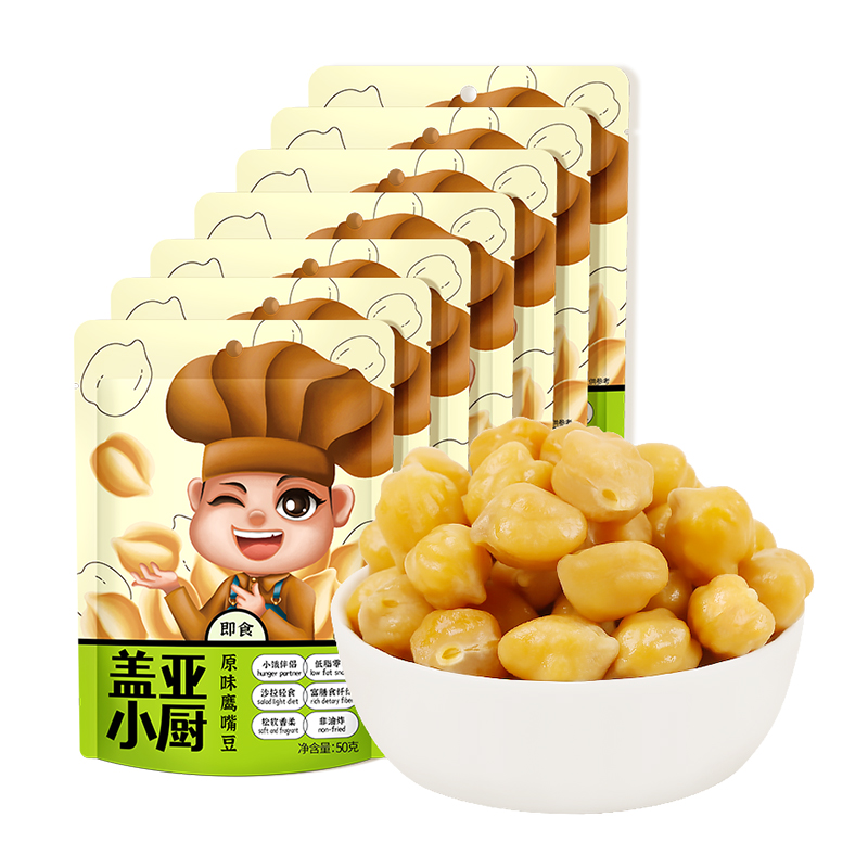 盖亚农场鹰嘴豆熟饱腹代餐沙拉伴侣7袋