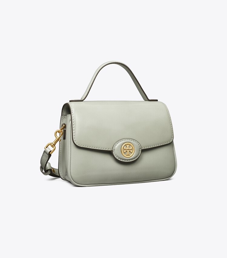 Tory Burch Small Robinson豆腐包手提款Light Granite
