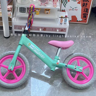 37.9元包邮！新款儿童平衡车