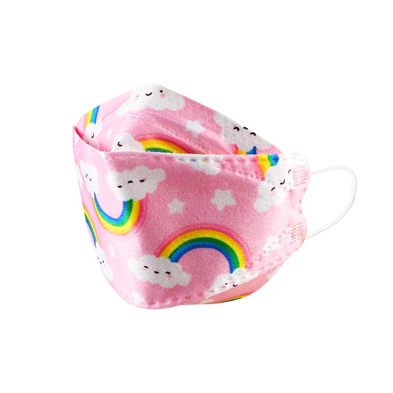 独立包装！kf95四层3D立体儿童口罩30只